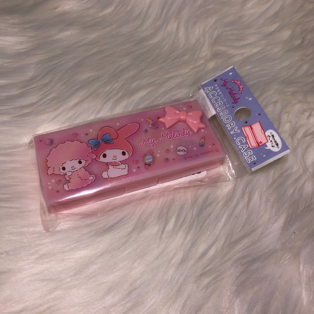 🧧SALE 3/$15 Brand New Cute Sanrio My Melody Pink Mini Accessory Case